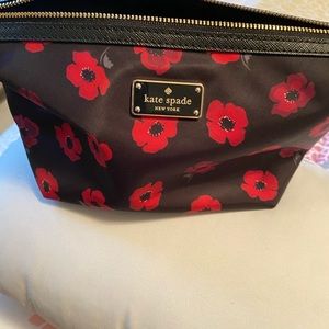 Kate Spade Poppy Makeup Bag